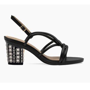 Pashion FootWear Capri Coal Vegan Straps Size 10 NWB